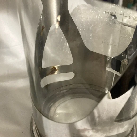 French Press Coffee Maker - Blue - Picture 6 of 9